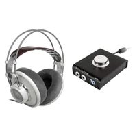 AKG K701 Auriculares Abiertos con Amplificador Grace m900 - Diseño Circumaural, Respuesta