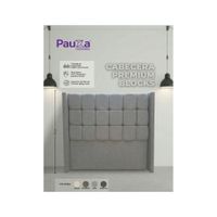 CABECERA PAUZA PREMIUM BLOCKS 1.5 PLZ GRIS