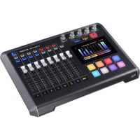 TASCAM Mixcast 4 Mezclador de Podcast y Grabador con 4 Entradas XLR-1/4"" y Pantalla Tácti