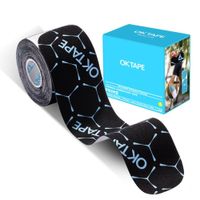 Ok Tape Prime Kinesiotape, Venda Kinesiologica Negro OK Hexagonal