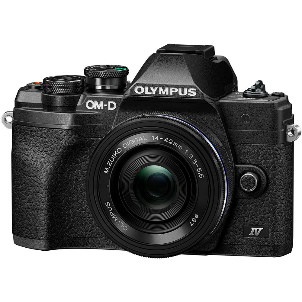 Olympus OM-D E-M10 Mark IV Cámara Mirrorless con Lente M.Zuiko 14-42mm f/3.5-5.6 EZ, Sens