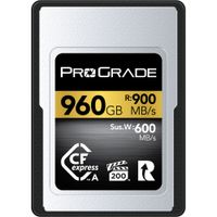 ProGrade Digital CFexpress 2.0 Type A Gold 960GB - Velocidades de lectura hasta 900 MB/s,