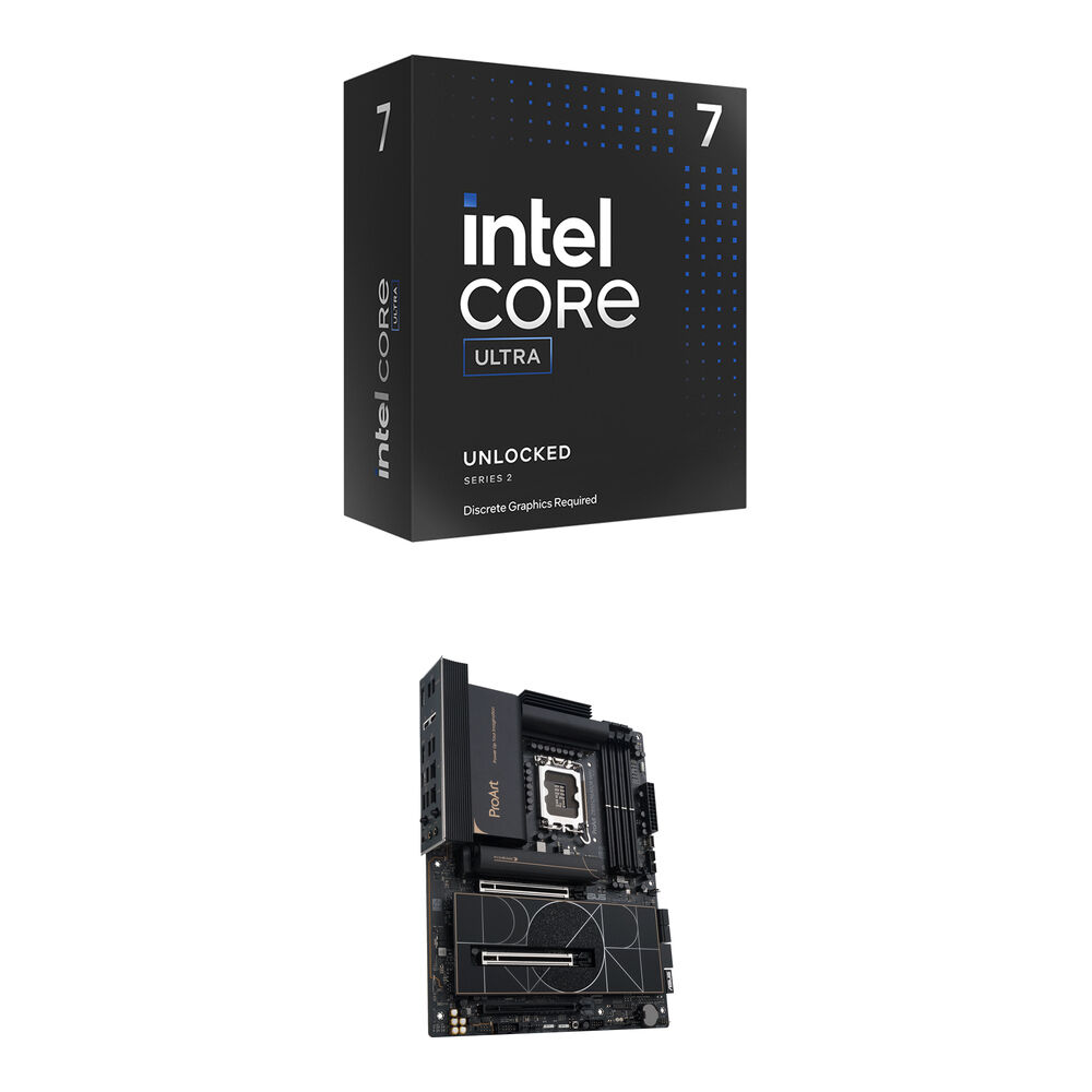 Intel Core Ultra 7 265KF Procesador 20 Núcleos 3.9 GHz + ASUS ProArt Z890-Creator WiFi Pl
