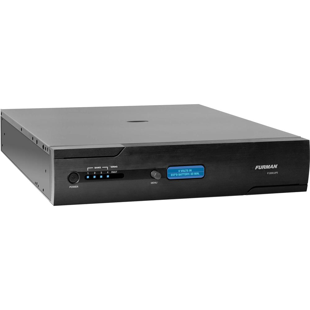 Furman F1500-UPS Suministro de Energía Ininterrumpido 1500VA con True Sine Wave y Protecc