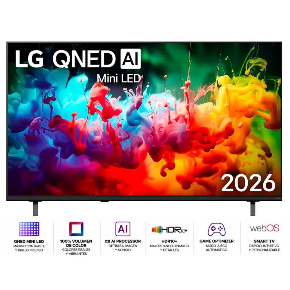 Televisor Smart TV LG 55'' MINILED QNED UHD 4K 55QNED65BSA 2026