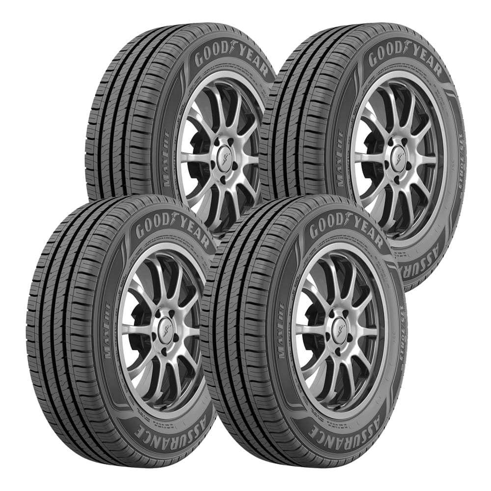 Kit 4 llantas 18570R14 88H Assurance MaxLife Goodyear