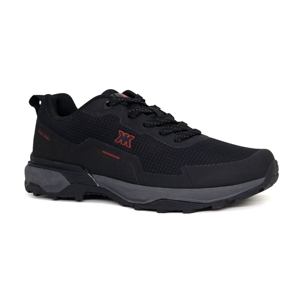 Zapatillas Outdoor Hombre Kaida 1777-H26Q2 NEGRO-ROJO 42