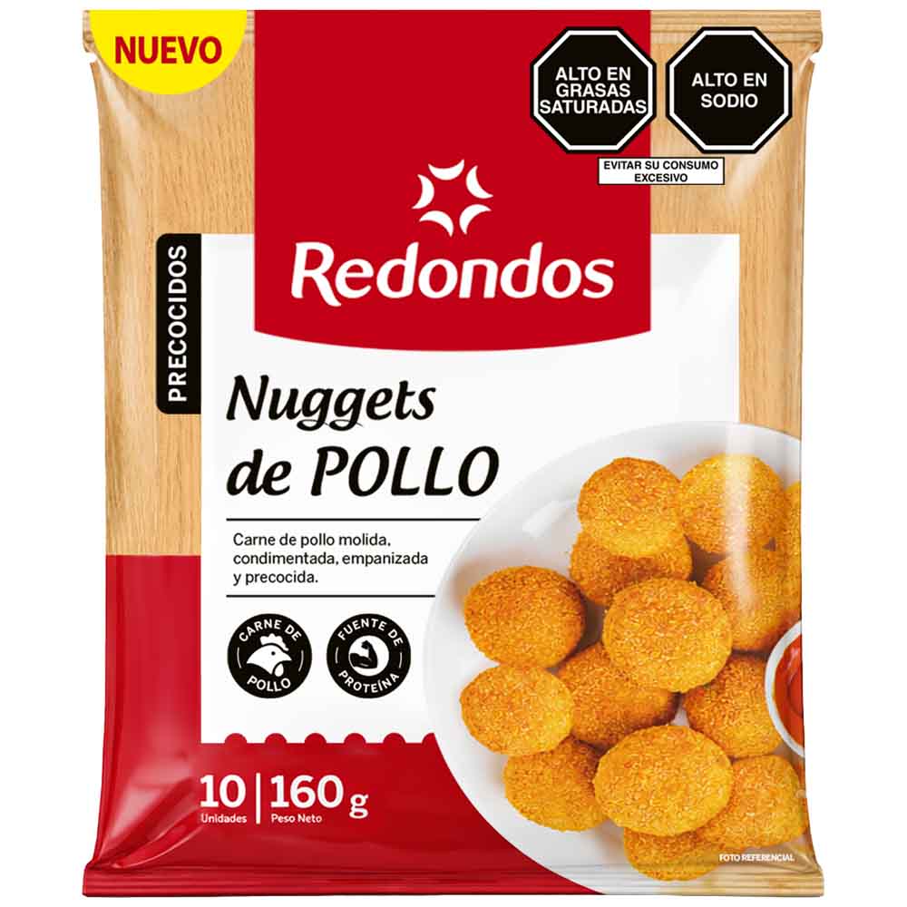 Nuggets de Pollo REDONDOS Doypack 10un