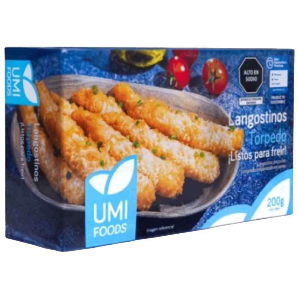 Langostino Precocido UMI Torpedo Caja 200g