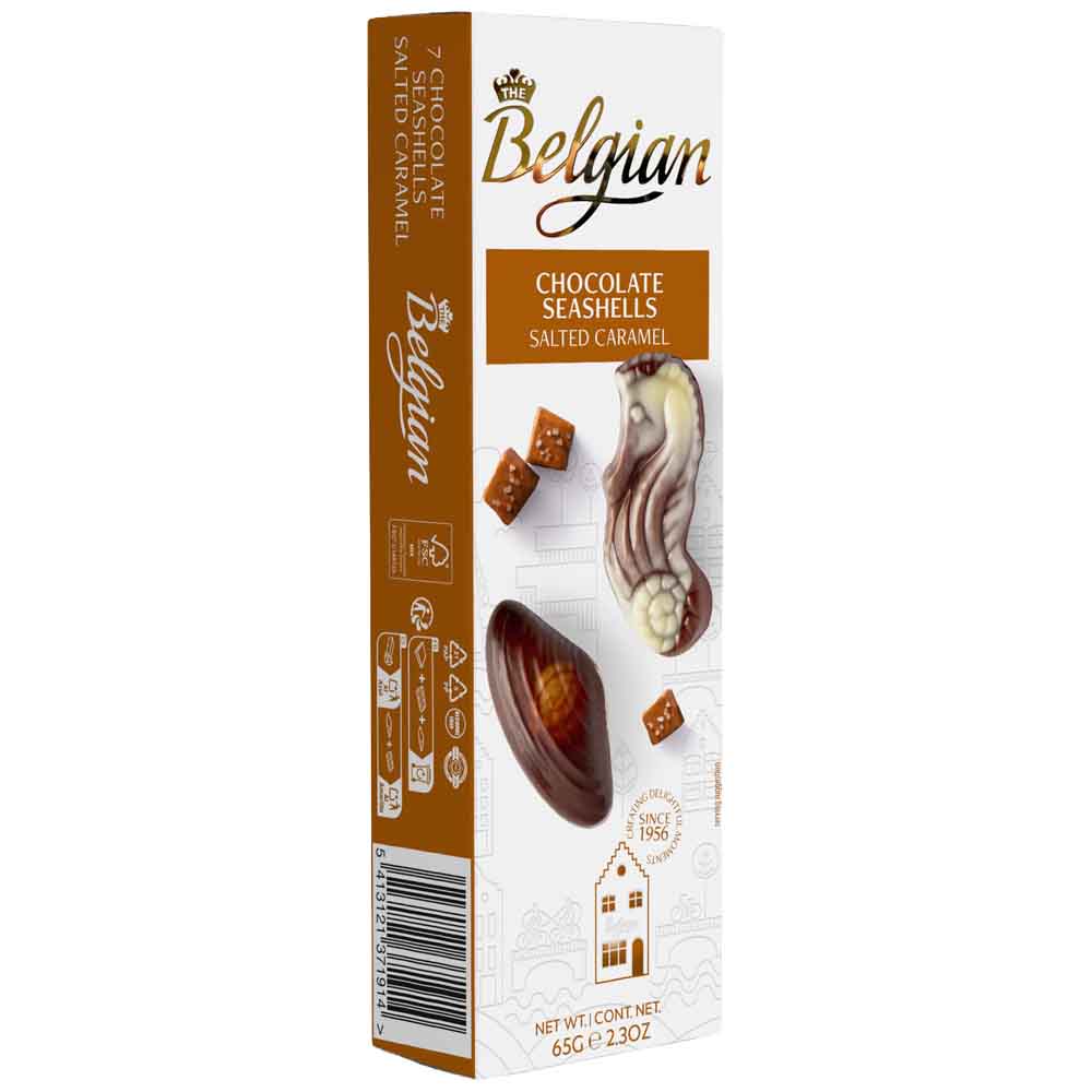 Chocolates THE BELGIAN Salted Caramel Caja 65g