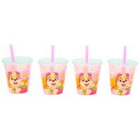 Set de Vasos PAW PATROL 285ml Girls 4un