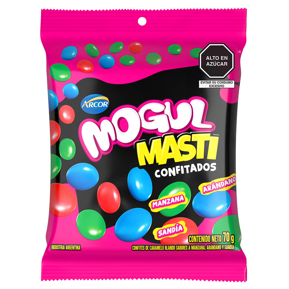Gomitas Masticables MOGUL Confitado Bolsa 70g