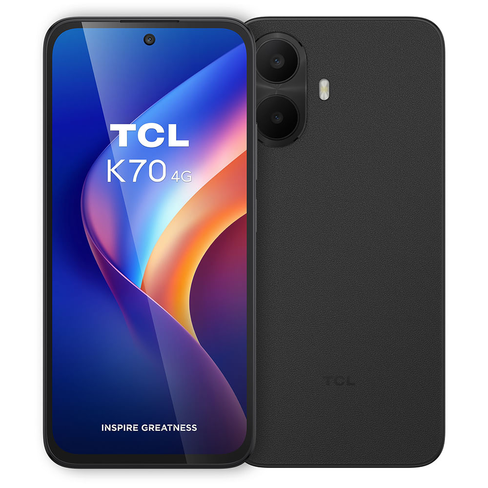 Smartphone TCL K70 6.8"" 4GB 128GB 50 MP Negro
