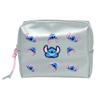Cartuchera ARTESCO Silver Stitch Color Plateado