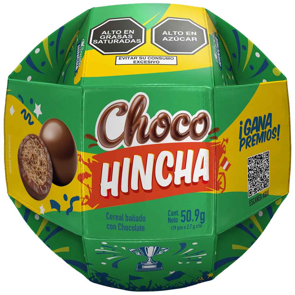 Chocolate CHOCOHINCHA Futboleras Caja 19un