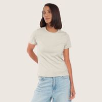 Polo Mujer Gris 100% Pima