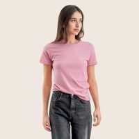 Polo Rosado Mujer 100% Algodón Pima