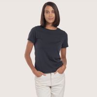 Polo Azul Mujer 100% Pima