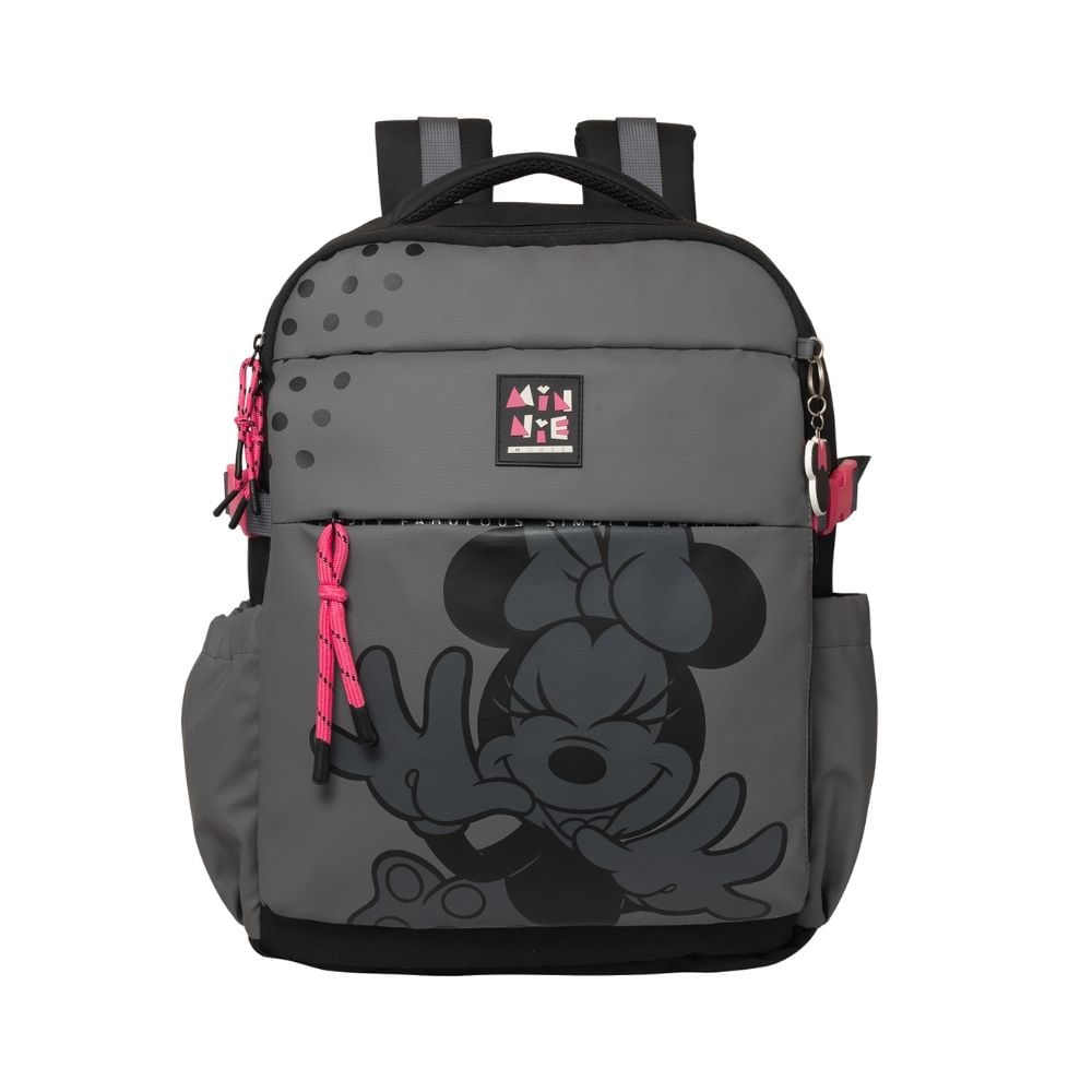 Mochila Oficio Disney Student Minnie Mouse Viajera Multiples Compartimientos