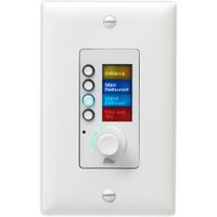 BSS Audio EC-4BV Controlador Ethernet de Pared con Cuatro Botones y Pantalla LCD Multicolo
