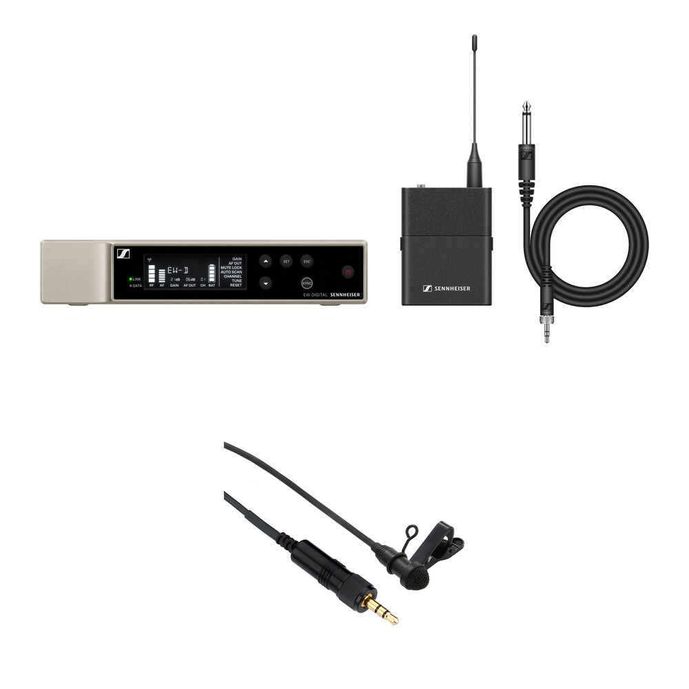 Sennheiser EW-D CI1 SET Sistema Inalámbrico Digital para Instrumentos con Micrófono Lava