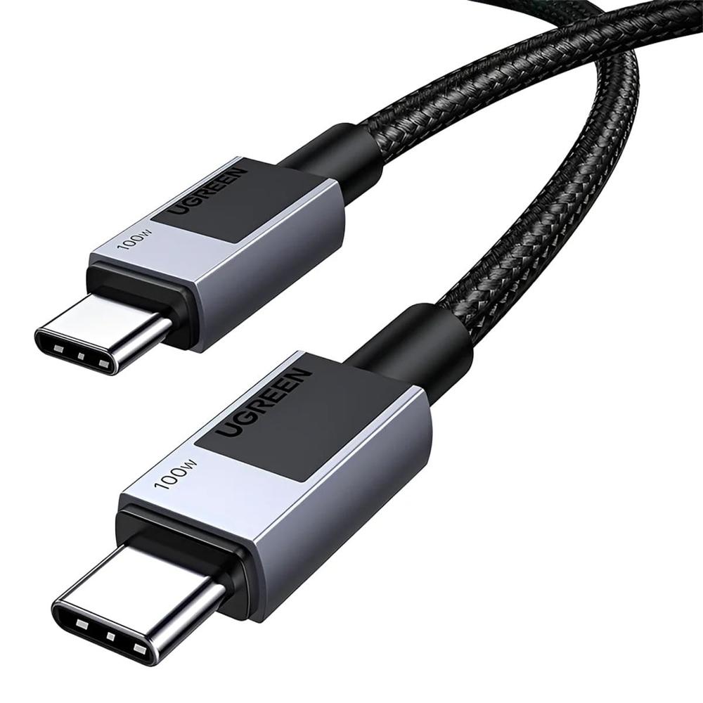 Cable Tipo C Ugreen L512 Carga Rapida 100W PD Chip E-marker Premium 1m