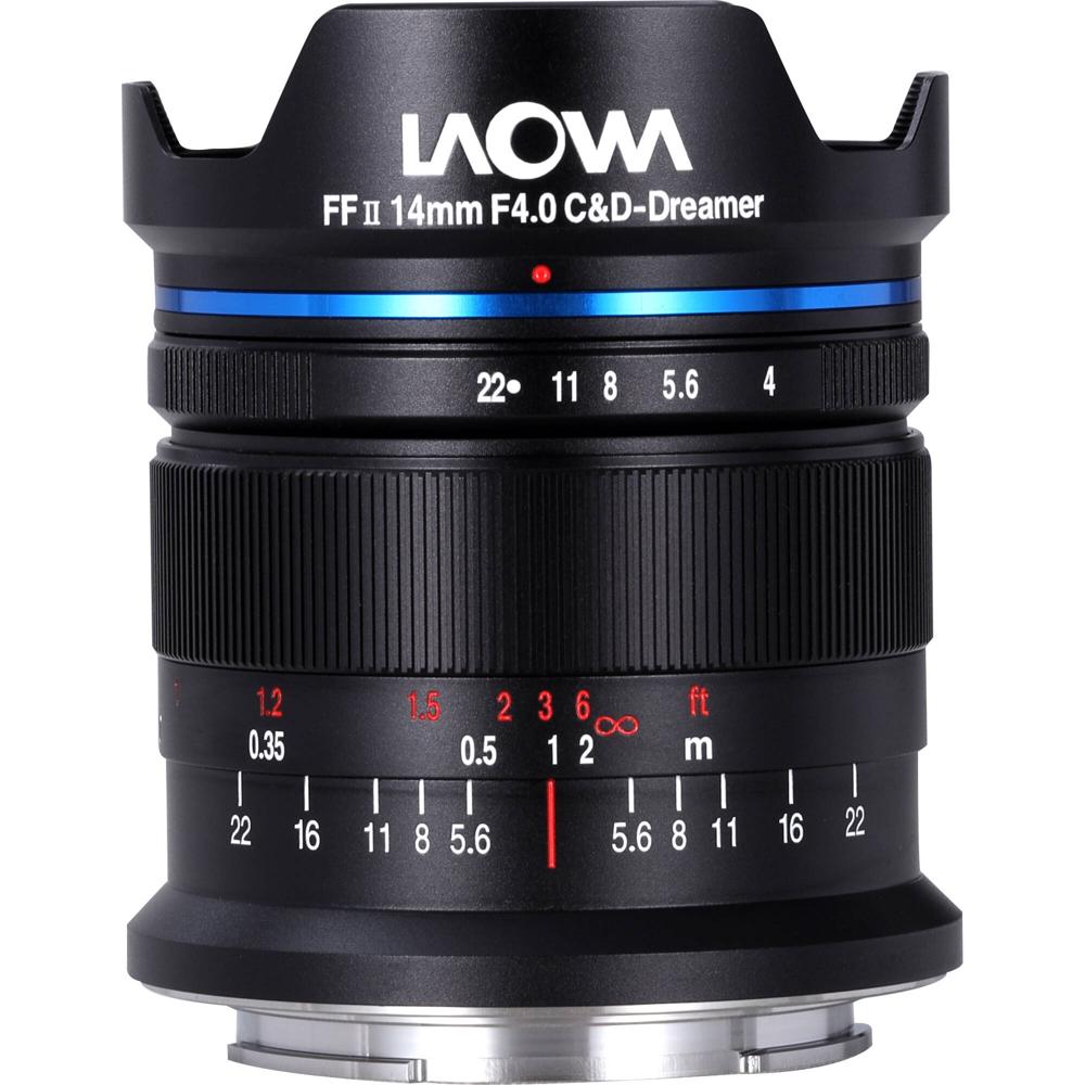 Venus Optics Laowa 14mm f/4 FF RL Lens - E-Mount, 114° AOV, Manual Focus, 10.6" MFD