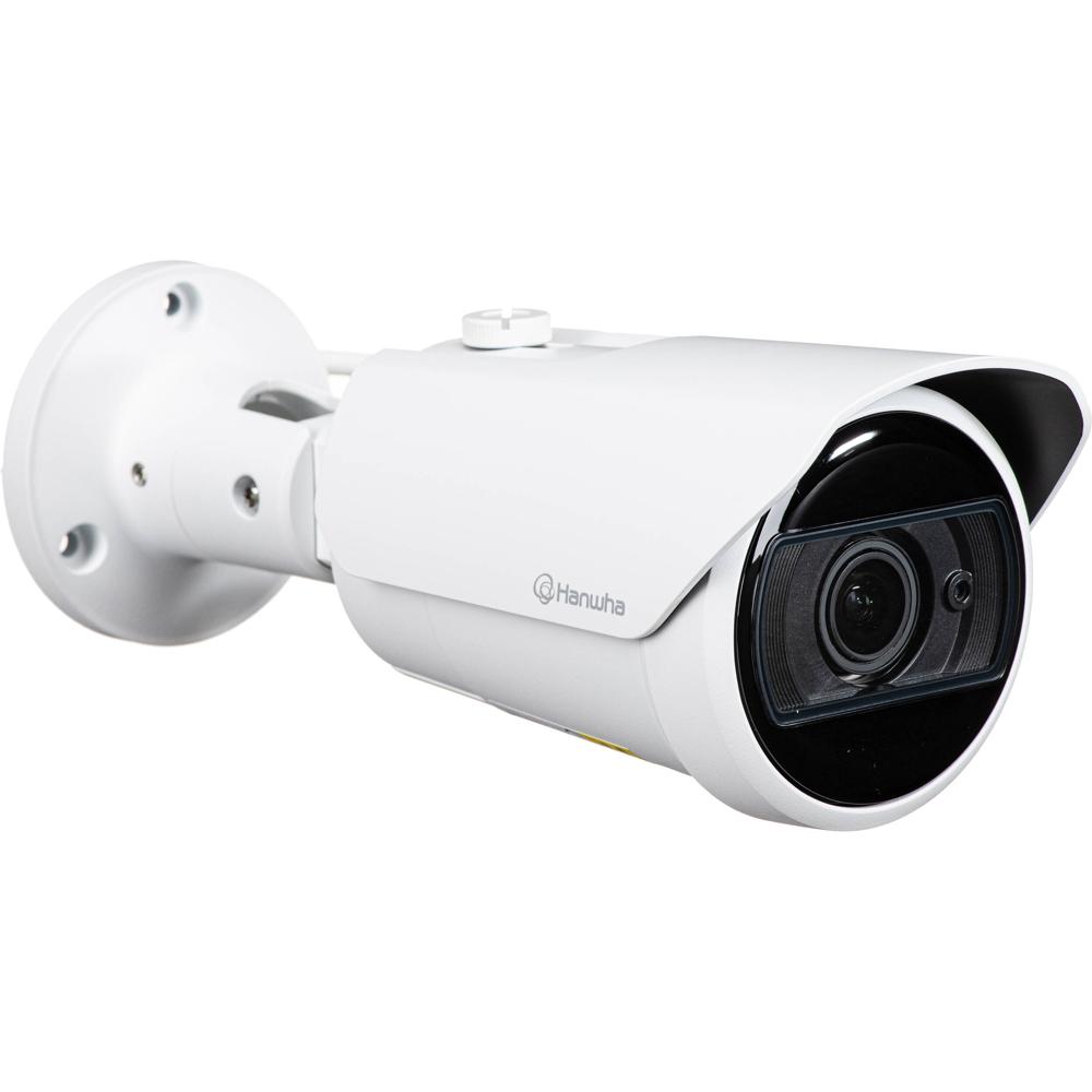 Hanwha Vision QNO-C8083R Cámara Bullet 5MP AI IR con Lente Varifocal 3.2-10.2mm