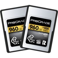 ProGrade Digital Tarjeta de Memoria CFexpress 2.0 Type A Gold 960GB - 2-Pack, Velocidades