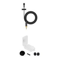 Sennheiser ME 2 Mic Kit con Protección contra Viento - Omnidireccional, Incluye Bubblebee