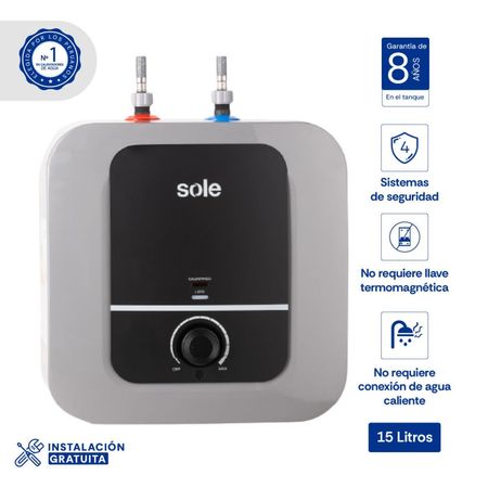 Rapiterma Eléctrica Sole Solución 15 litros con accesorios