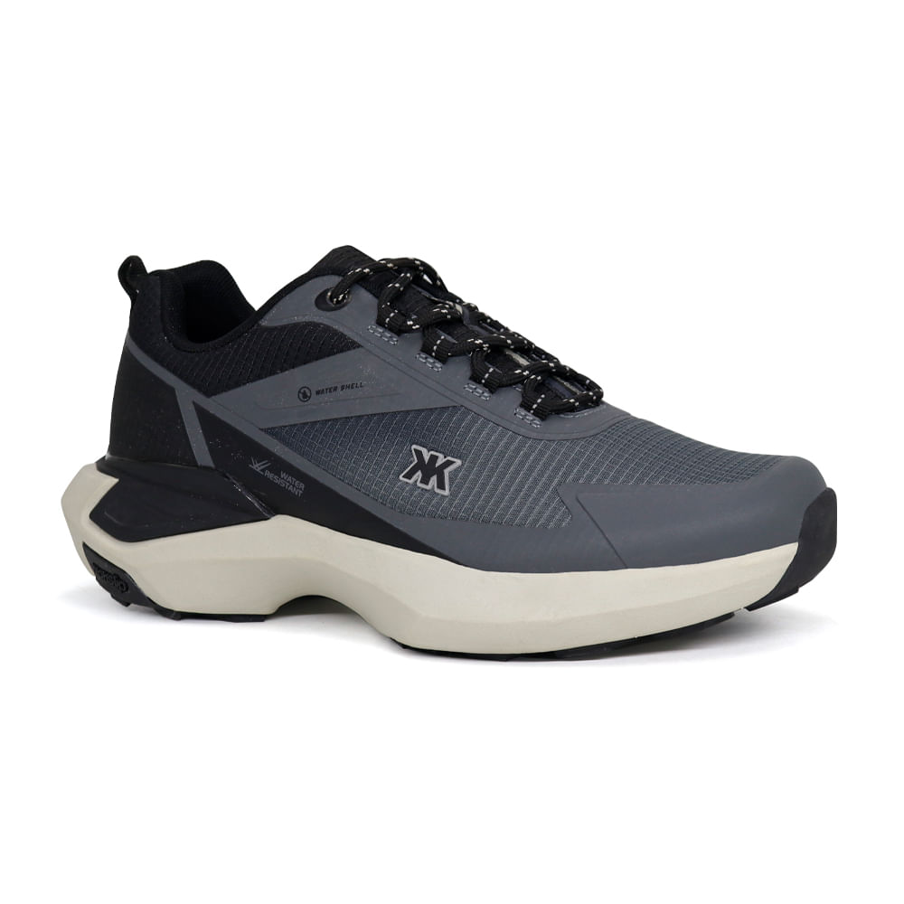 Zapatillas Outdoor Hombre Kaida 1768-H26Q2 GRIS-NEGRO Zapatillas Outdoor Hombre Kaida 1768-H26Q2 GRIS/NEGRO 41