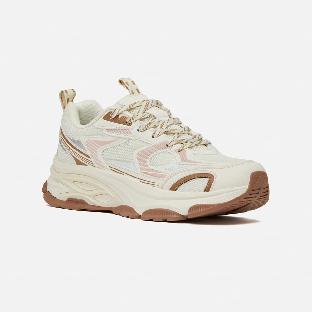 Zapatilla New Athletic Lifestyle NeoFlex 212-2118 para Mujer 39 Beige