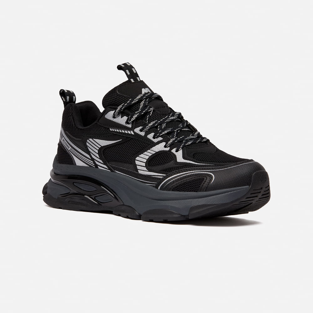 Zapatilla New Athletic Lifestyle NeoFlex 212-0226 para Mujer 39 Negro