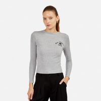 Polo ML New Athletic Almendra 006-9898 para Mujer
