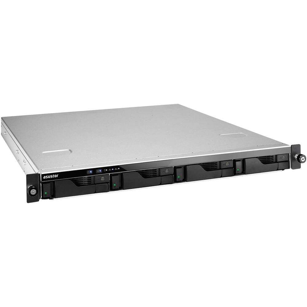 Asustor Lockerstor 4RD NAS 1U Rackmount con 4 Bahías SATA III, Intel Atom C3538, 8GB RAM,
