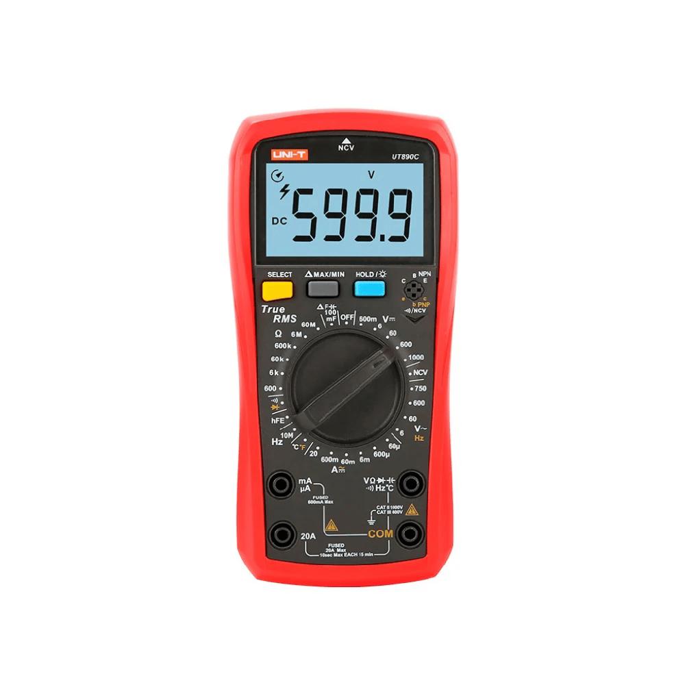 Multimetro Digital True RMS-NC con temperatura UNI-T UNIT UT890C UT-890C