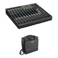 Mackie Mixer 1402VLZ4 14 Canales con Bolsa de Transporte, 6 Preamps Onyx, 3-Bandas EQ, Pha