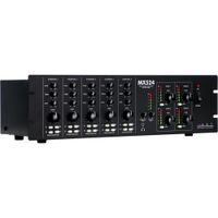 ART MX524 Mezclador Mic/Línea 5 Canales 4 Zonas con Phantom Power y Controles de Ecualiza