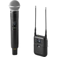 Shure SLXD25/SM58 Sistema de Micrófono Inalámbrico de Mano con Cápsula SM58, 24-Bit Aud