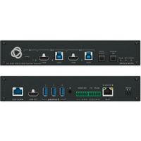 Kramer SWT3-31-HU-TR Switcher Extender 3x1 4K60 USB-C/HDMI con HDBaseT y PoE
