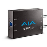 AJA U-TAP USB 3.0 (3.2 Gen 1) Dispositivo de Captura SDI - Entrada y Salida 3G-SDI, Compat