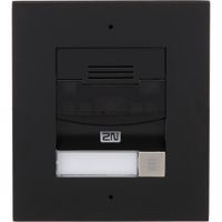 2N Intercom System IP Solo con Cámara - Montaje Empotrado, Negro, HD con Visión Nocturna