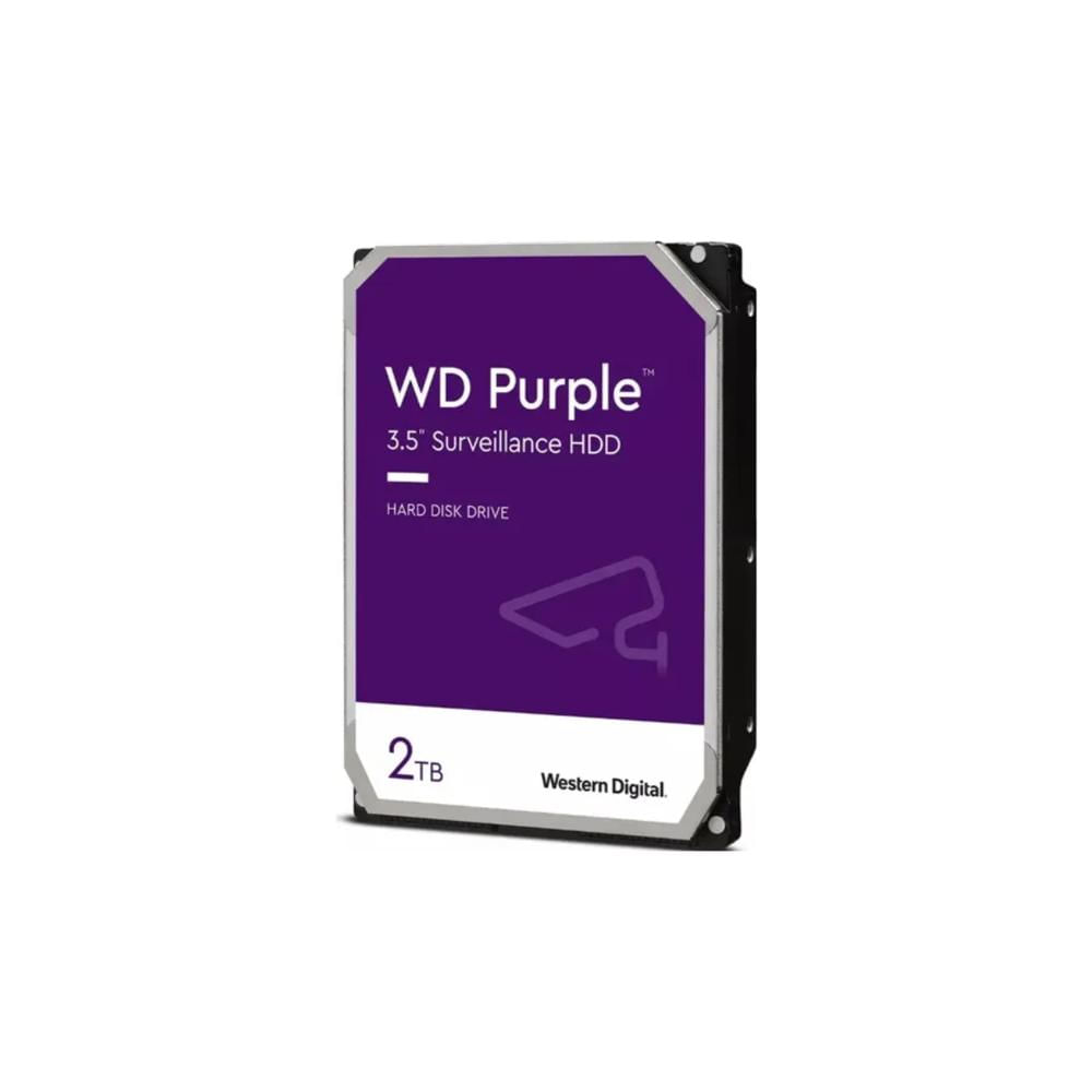 DISCO DURO PURPURA WD 2TB SATA VIDEOVIGILANCIA