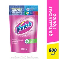 Quitamanchas Líquido VANISH Ropa Color Doypack 800ml