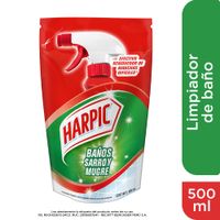 Desinfectante Líquidos para Baños HARPIC Sarro y Mugre Doypack 500ml