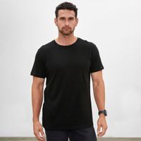 Polo Negro Hombre 100% PIMA