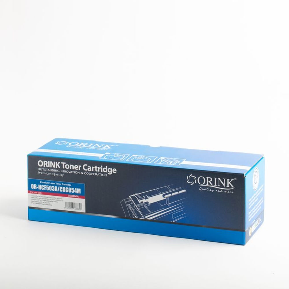 Tóner Compatible Orink HCF 503A CRG 054 M para HP
