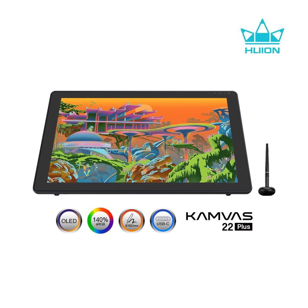 TABLETA GRAFICA HUION KAMVAS GS2202 21 5 IPS Alámbrico USB