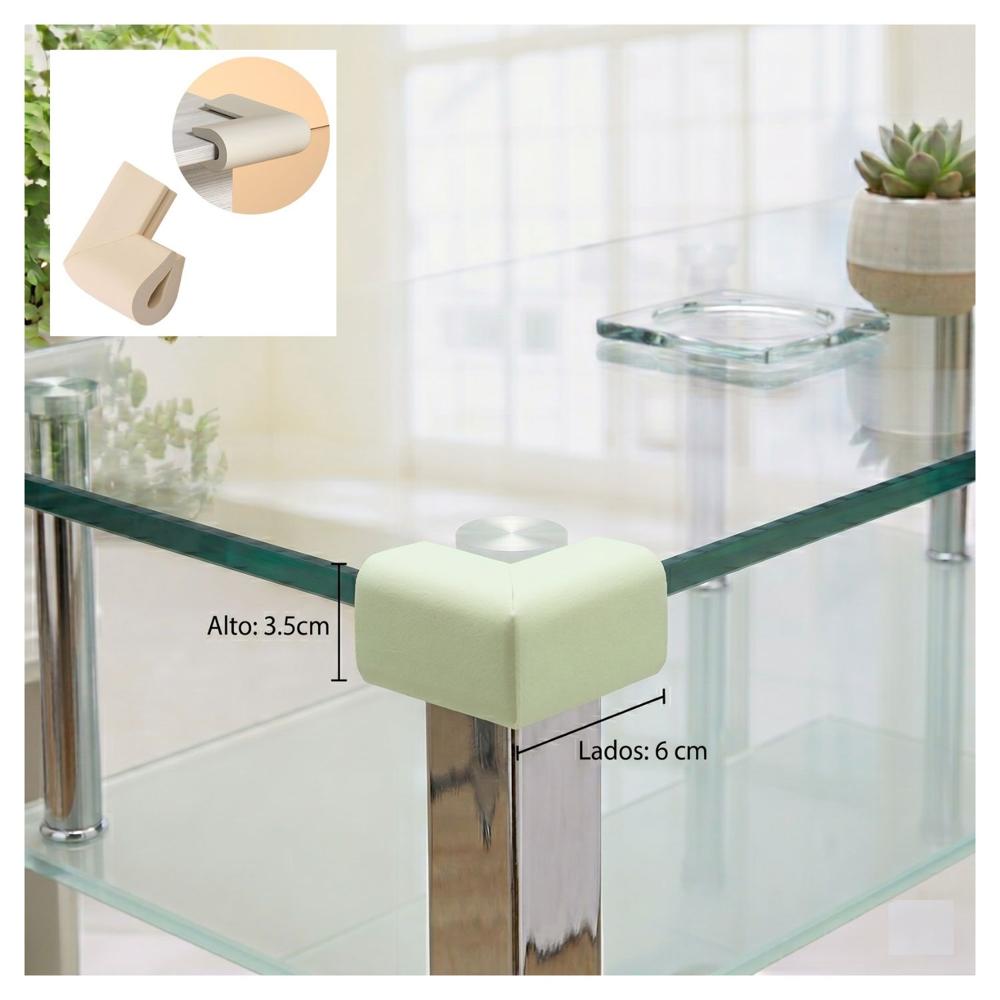 Protector Esquinero en forma de U Jgo 12 Piezas BH1